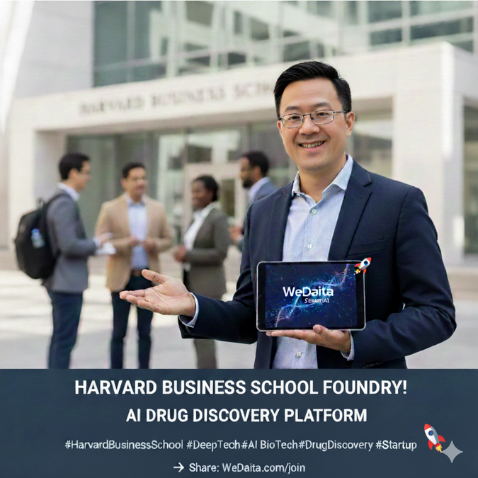 🚀 Selected for Harvard Business School Foundry Bootcamp — Advancing AI for Drug Discovery