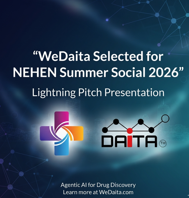 WeDaita selected to present at the NEHEN Summer Social 2026 Lightning Pitch event