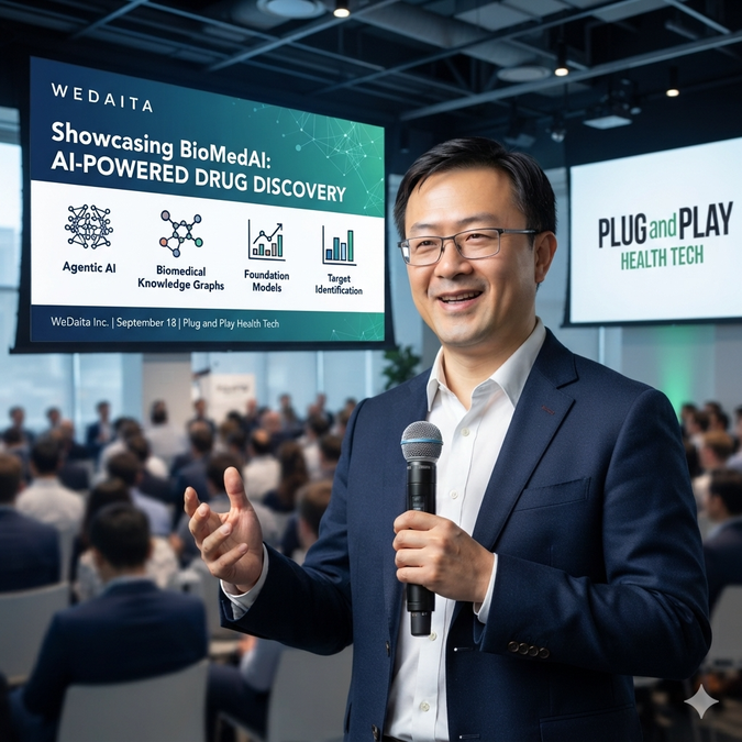 WeDaita Inc. has been selected to present at the Plug and Play Health Tech Pitch Session